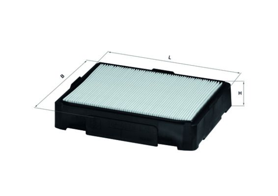 Filtr powietrza MAHLE LX56