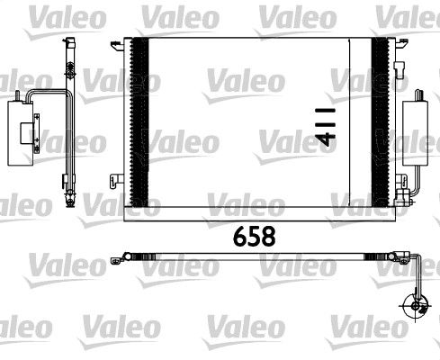 Skraplacz, klimatyzacja VALEO 817648