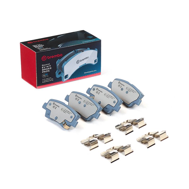 Zestaw klocków hamulcowych, hamulce tarczowe BREMBO P 30 103E