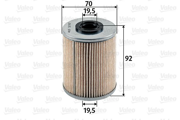 Filtr paliwa VALEO 587907