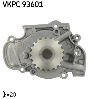 Pompa wody, chłodzenie silnika SKF VKPC93601