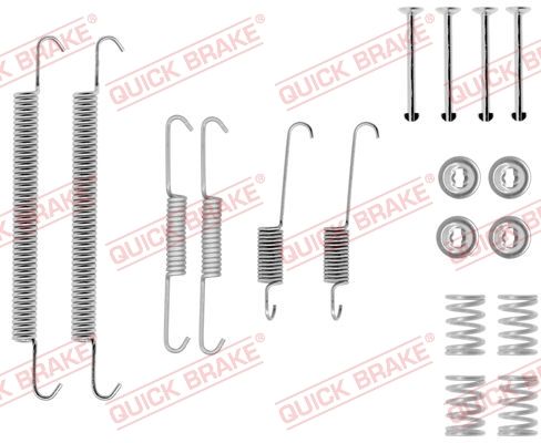 Zestaw akcesoriów, szczęki hamulcowe QUICK BRAKE 105-0757