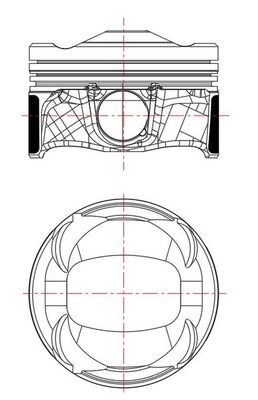 Tłok MAHLE 039PI00134000