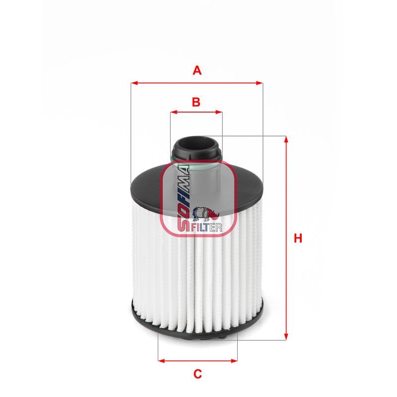 Filtr oleju SOFIMA S 5139 PE