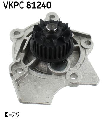 Pompa wody, chłodzenie silnika SKF VKPC 81240