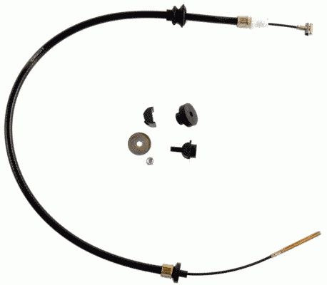 Cięgło, sterowanie sprzęgłem SACHS 3074 600 224