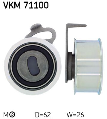 Rolka napinacza, pasek rozrządu SKF VKM 71100