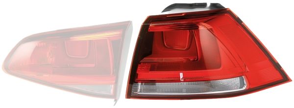 Lampa tylna zespolona HELLA 2sd 011 977-121