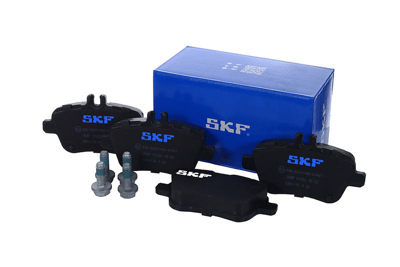 Zestaw klocków hamulcowych, hamulce tarczowe SKF VKBP90056