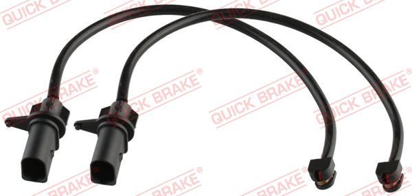 Styk ostrzegawczy, zużycie okładzin hamulcowych QUICK BRAKE WS 0479 A