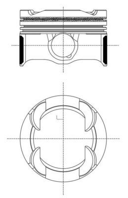 Tłok MAHLE 081PI00130000