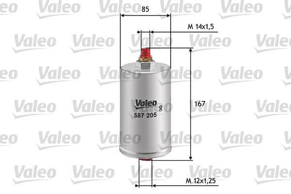Filtr paliwa VALEO 587205