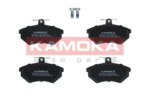 Zestaw klocków hamulcowych, hamulce tarczowe KAMOKA JQ1011550