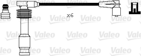 Zestaw przewodów zapłonowych VALEO 346089