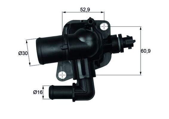 Termostat, płyn chłodzący MAHLE TI15088