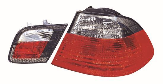 Zestaw lampy tylnej ABAKUS 444-1907F-UEVSR