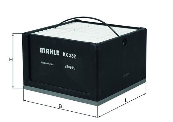 Filtr paliwa MAHLE KX332