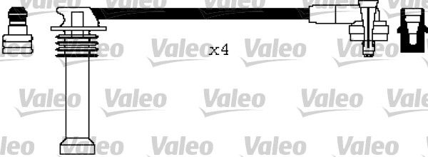 Zestaw przewodów zapłonowych VALEO 346615