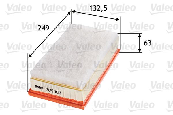 Filtr powietrza VALEO 585100