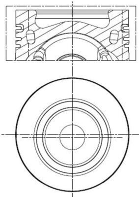 Tłok MAHLE 028PI00141002