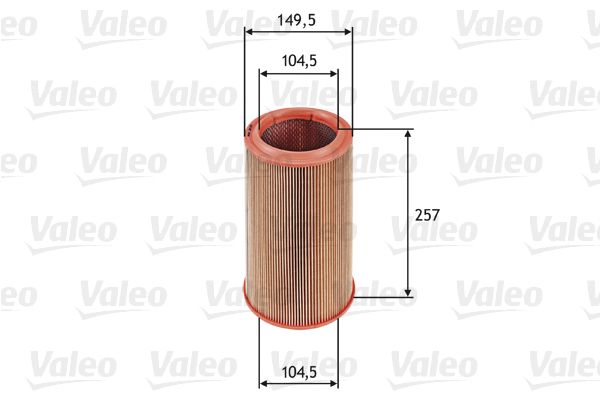 Filtr powietrza VALEO 585639