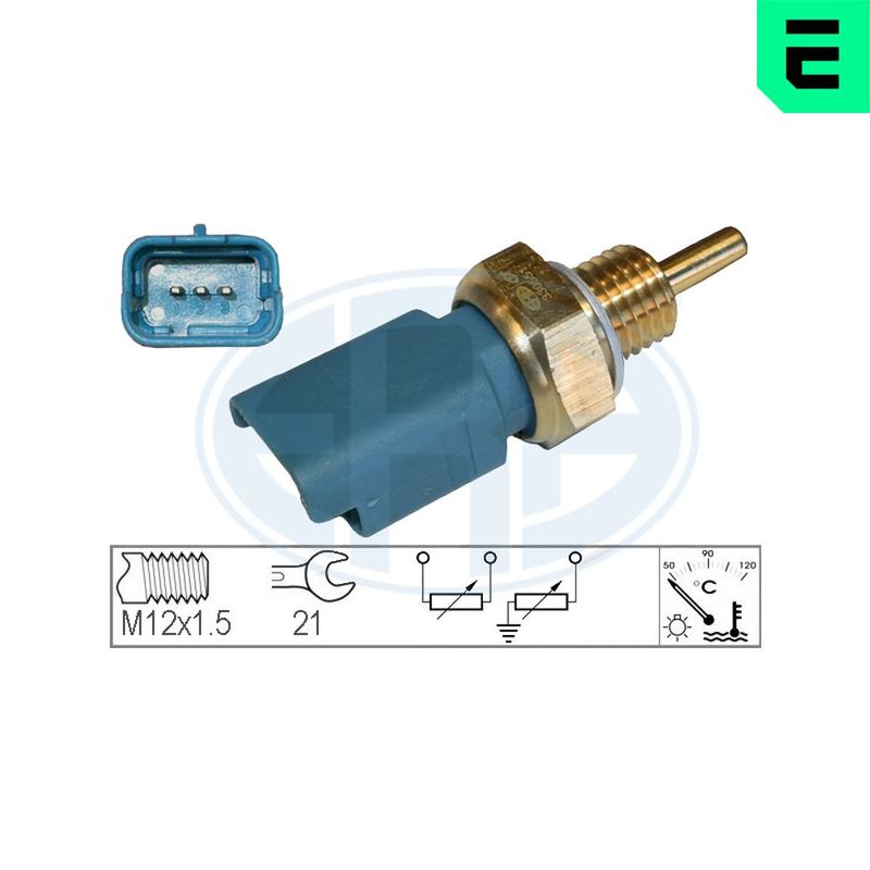 Czujnik, temperatura płynu chłodzącego ERA 330551