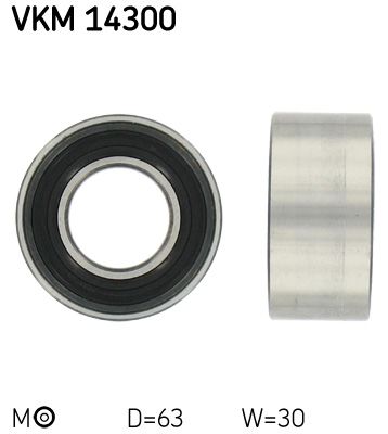 Rolka napinacza, pasek rozrządu SKF vkm 14300