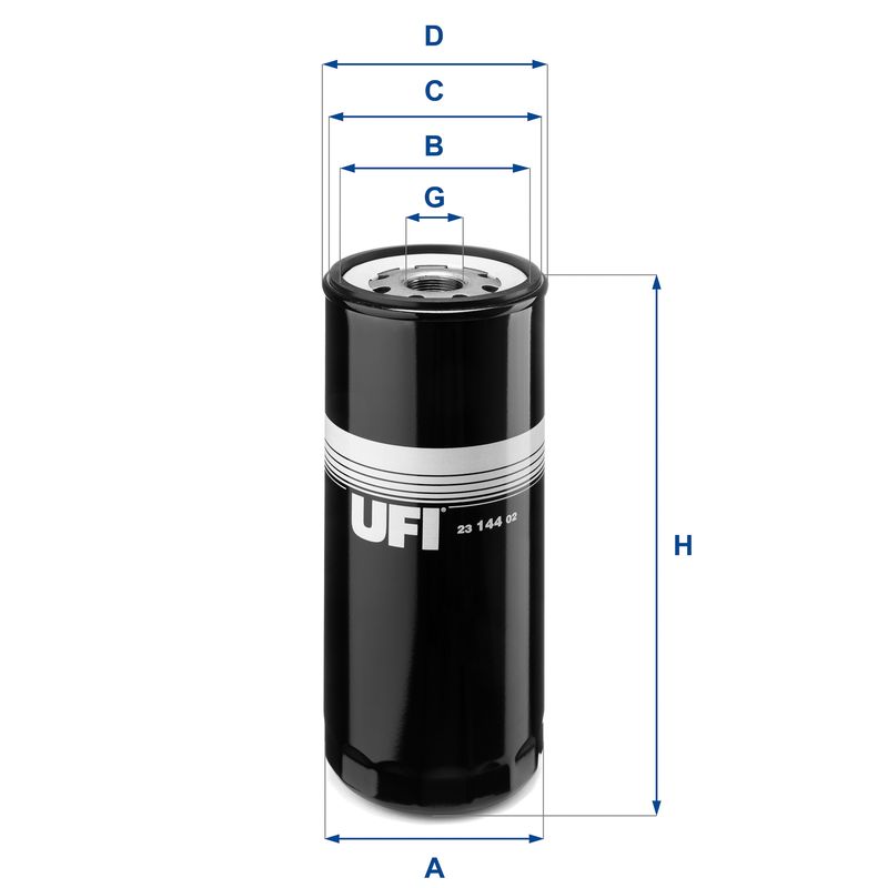 Filtr oleju UFI 23.144.02