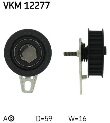 Rolka napinacza, pasek rozrządu SKF VKM 12277