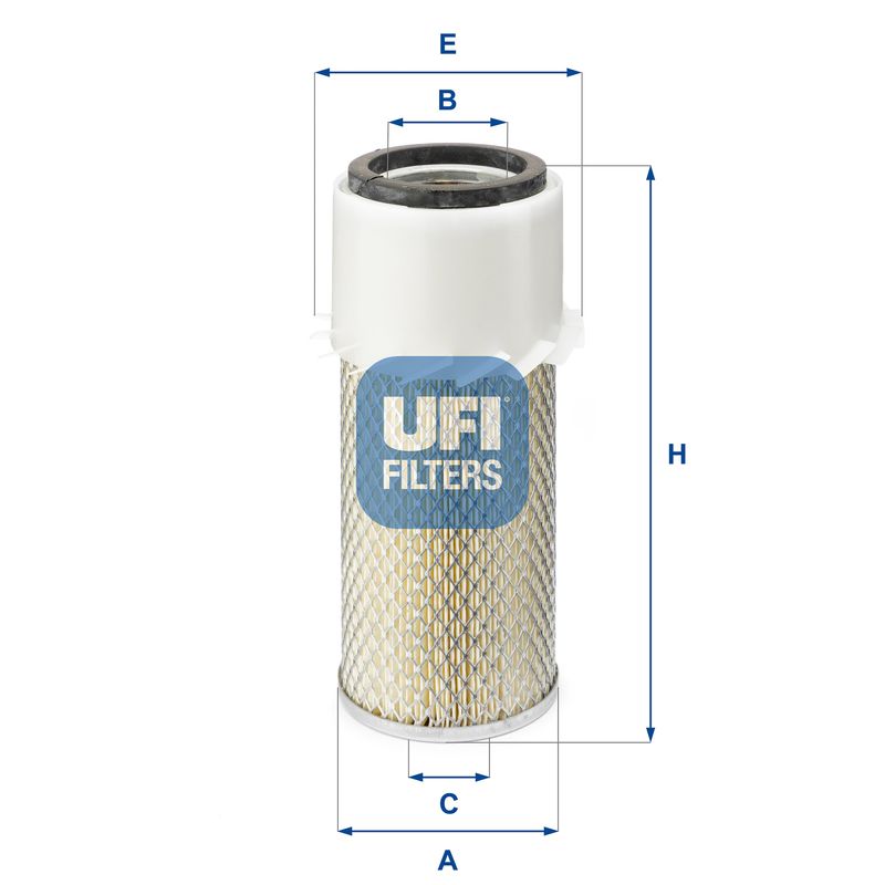 Filtr powietrza UFI 27.924.00