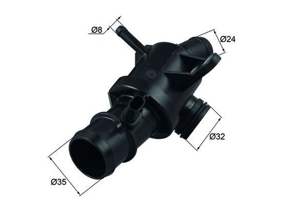 Termostat, płyn chłodzący MAHLE TM4092