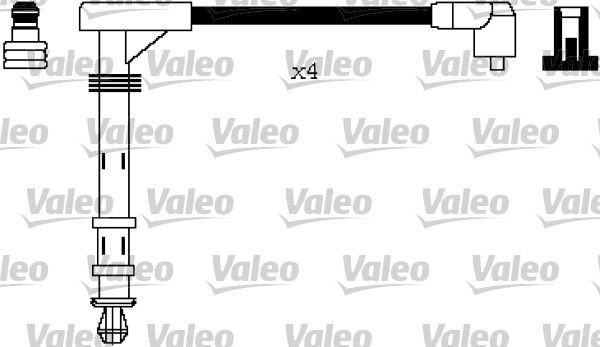 Zestaw przewodów zapłonowych VALEO 346156