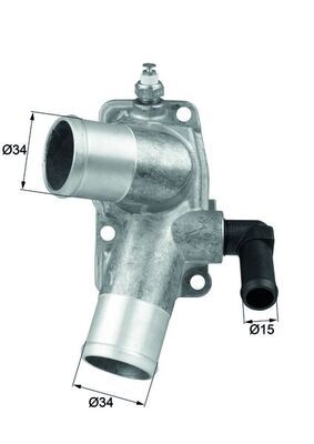 Termostat, płyn chłodzący MAHLE TI4292D