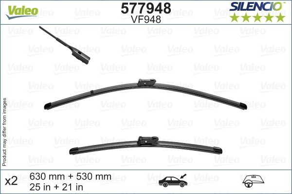 Pióro wycieraczki VALEO 577948