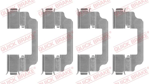 Zestaw akcesoriów, klocki hamulcowe QUICK BRAKE 109-0154