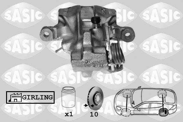 Zacisk hamulca SASIC SCA0042