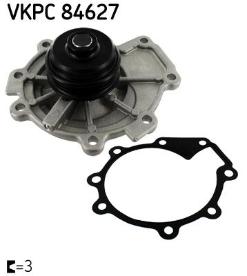 Pompa wody, chłodzenie silnika SKF VKPC84627