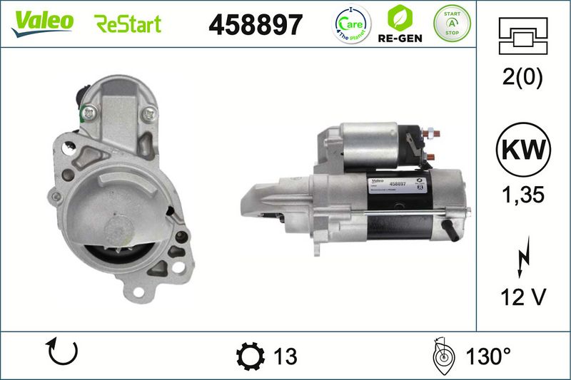 Rozrusznik VALEO 458897