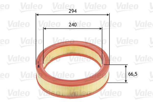 Filtr powietrza VALEO 585651