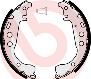 Zestaw szczęk hamulcowych BREMBO S 83 508