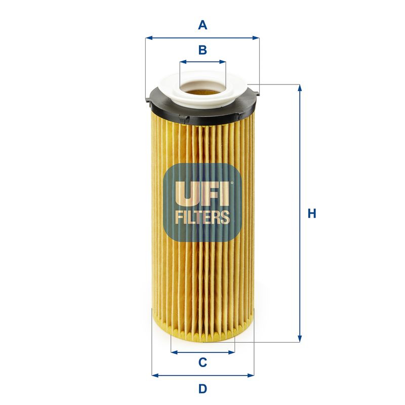 Filtr oleju UFI 25.096.00