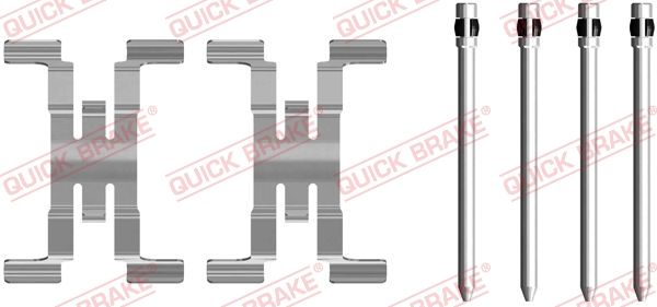 Zestaw akcesoriów, klocki hamulcowe QUICK BRAKE 109-0082