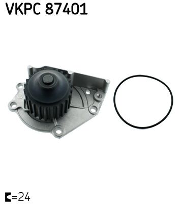 Pompa wody, chłodzenie silnika SKF VKPC 87401