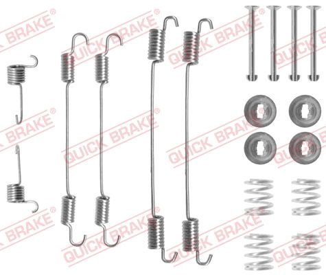 Zestaw akcesoriów, szczęki hamulcowe QUICK BRAKE 105-0750