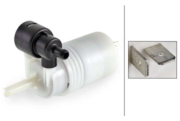 Pompa spryskiwacza, spryskiwacz szyby czołowej HELLA 8TW 005 206-011