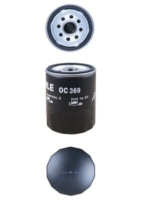 Filtr oleju KNECHT OC 369