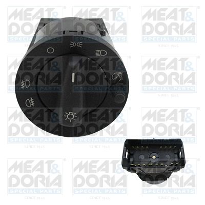 Przełącznik, światła główne MEAT & DORIA 23851