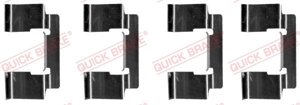 Zestaw akcesoriów, klocki hamulcowe QUICK BRAKE 109-1235