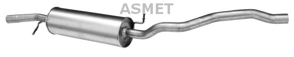 Tłumik środkowy ASMET 07.175