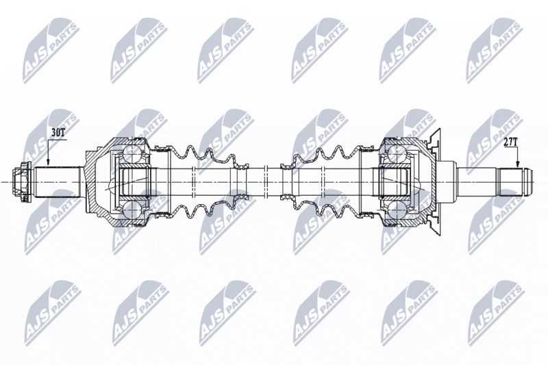 Wał napędowy NTY NPW-BM-153